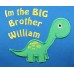 Personalised Big Brother Dinosaur Hoodie